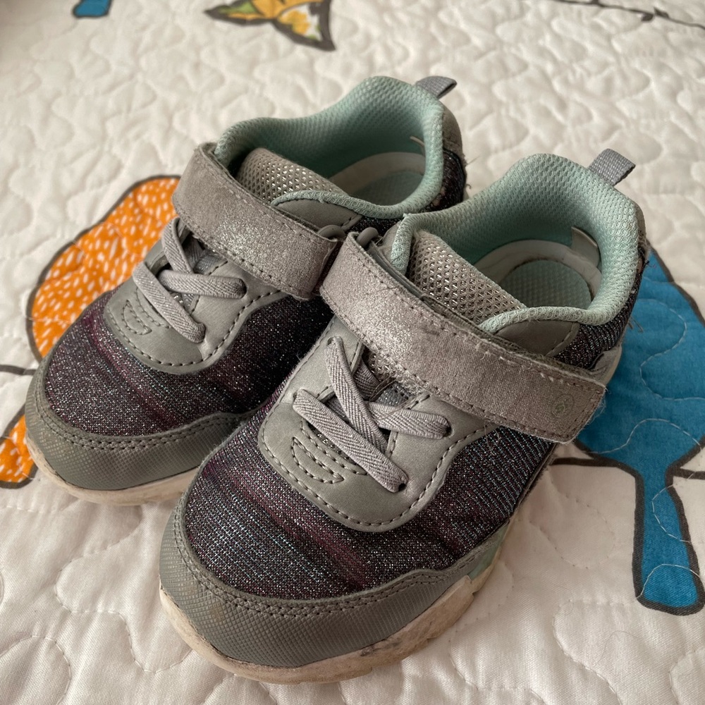 Stride Rite Girls Sparkle tennis shoes, 9M